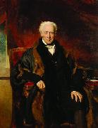 Sir Thomas Lawrence Portrait of Richard Clark oil painting artist